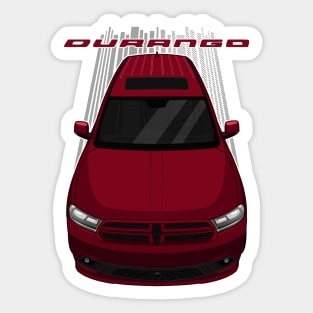 Dodge Durango 2014 - 2020 - Octane Red Sticker